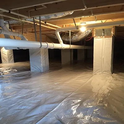 Encapsulated crawl space