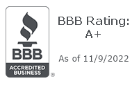 Better Business Bureau, Accredited Business, A+ Rating