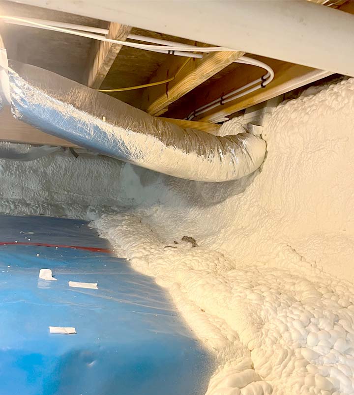 Encapsulated crawl space